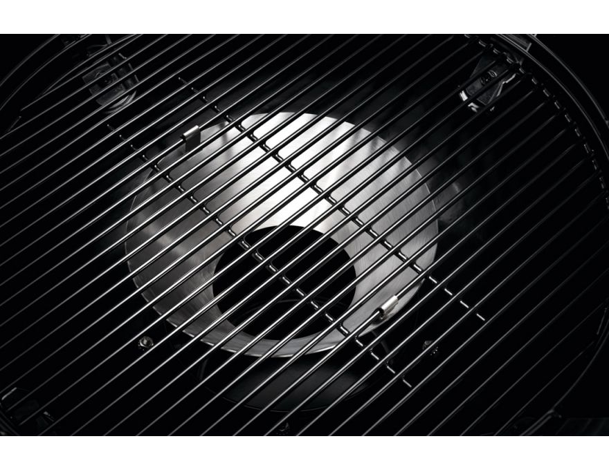 Grill węglowy 22" Premium Charcoal Kettle czarny 57 cm + zestaw (komin do rozpalania #67802, węgiel drzewny 3 kg #67107, podpałka 100 szt. #67052) - 10